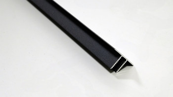 planeo Fassado - Profilé de finition en T noir 2.90m