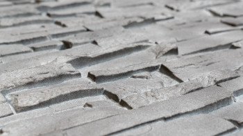 panneau de façade planeo aspect pierre - NoviStone Basalt 1054 x 334 mm