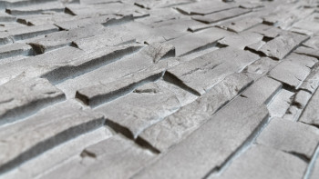 panneau de façade planeo aspect pierre - NoviStone Basalt 1054 x 334 mm