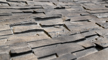 panneau de façade planeo aspect pierre - NoviStone Silex Flint 1054 x 334 mm