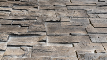 panneau de façade planeo aspect pierre - NoviStone Silex Flint 1054 x 334 mm