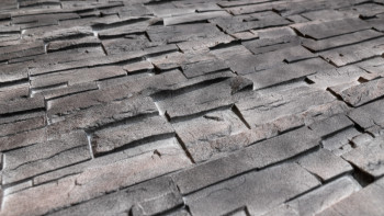 panneau de façade planeo aspect pierre - NoviStone Lava 1054 x 334 mm