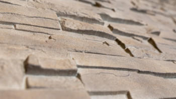 panneau de façade planeo aspect pierre - NoviStone Limestone 1054 x 334 mm