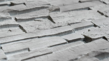 panneau de façade planeo aspect pierre - NoviStone Travertine 1054 x 334 mm