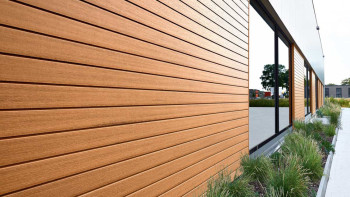 planeo Fassado - bardage composite façade chêne brun