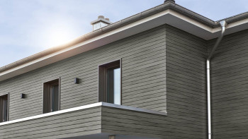 planeo Fassado - bardage composite façade gris graphite