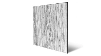 planeo Panneau acoustique - MixWall Mineral Mood Polar Marble 52 x 52 cm | Pierre véritable (PLMW-10411C)