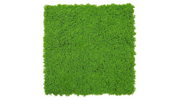 planeo Panneau acoustique - MixWall Moss Mood Lime Green 52 x 52 cm | Mousse d'art (PLMW-30211C)