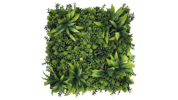 planeo Panneau acoustique - MixWall Leaf Mood Tropical Mixed Flora 52 x 52 cm | Plante artificielle (PLMW-81111)