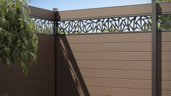 planeo Gardence Strong - Clôture composite Carré Terra