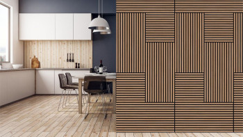planeo Panneau acoustique - MixWall Timber Touch Ravon Oak 52 x 104 cm | Placage en bois véritable (PLMW-30011B)