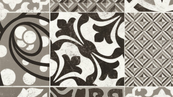 Gerflor revêtement de sol CV - TEXLINE PROVENCE NOIRE & BLANCHE