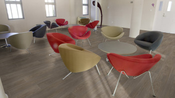 Gerflor revêtement de sol CV - TEXLINE HQR BRUN CASTLE