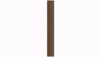 Skaben Panneaux acoustiques SilentWall Comfort Light - Chêne rustique - 250 x 30 cm