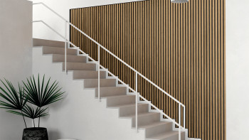 Panneaux acoustiques Skaben SilentWall Pro - Chêne rustique - 250 x 60 cm