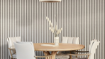 Panneau acoustique Skaben SilentWall Pro - Chêne blanc - 250 x 60 cm