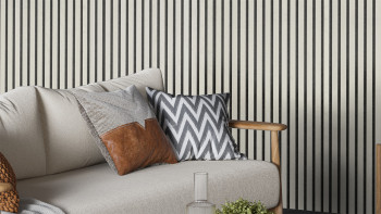 Panneau acoustique Skaben SilentWall Pro - Chêne blanc - 250 x 60 cm