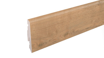 planeo Plinthe SolutionX 2en1 - 2400 x 14 x 58 mm Chêne brun doré (SL0077)