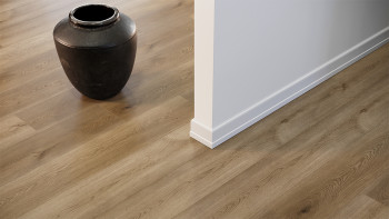 planeo Vinyle à clic rigide - ObjektPRO Chêne Prestige Planche XL de 1,83 m de long | Isolation phonique intégrée (SP183-01)