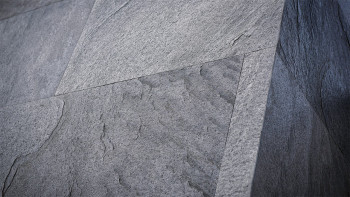 planeo EVOLITH Slate&Stone - Revêtement mural en pierre naturelle Stellar Void 1220 x 610 mm