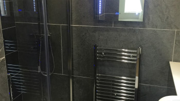 planeo EVOLITH Slate&Stone - Revêtement mural en pierre naturelle Stellar Void 1220 x 610 mm
