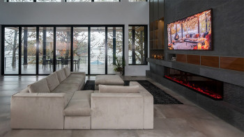 planeo EVOLITH Slate&Stone - Revêtement mural en pierre naturelle Stellar Void 1220 x 610 mm