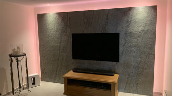 planeo EVOLITH Slate&Stone - Revêtement mural en pierre naturelle Urban Grey 1220 x 610 mm