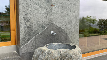 planeo EVOLITH Slate&Stone - Revêtement mural en pierre naturelle Urban Grey 1220 x 610 mm