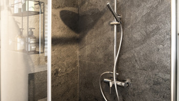 planeo EVOLITH Slate&Stone - Revêtement mural en pierre naturelle Urban Grey 1220 x 610 mm