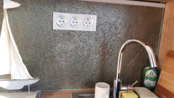 planeo EVOLITH Slate&Stone - Revêtement mural en pierre naturelle Urban Grey 1220 x 610 mm