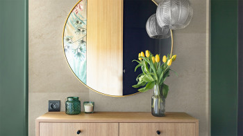 planeo EVOLITH Slate&Stone - Revêtement mural en pierre naturelle White Core 1220 x 610 mm