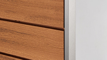 planeo Fassado - bardage composite façade brun ambré