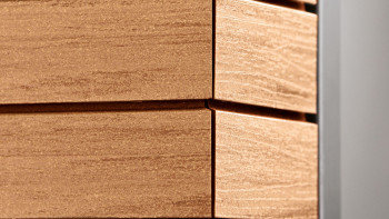 planeo Fassado - bardage composite façade chêne brun
