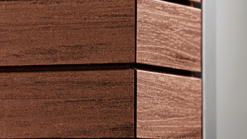 planeo Fassado - bardage composite façade marron