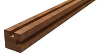 planeo TerraWood - CRAFTED Poteau d'angle 250 x 7 x 7 cm