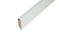 Plinthe à LED Feuille d'apprêt/blanc