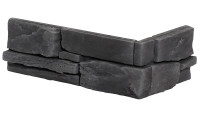 planeo StoneWall Solid Bride angulaire - obsidienne