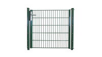 Porte universelle léger 1 feuille vert mousse - L 1090 mm poteaux de porte inclus