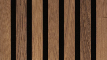 MEISTER Panneau acoustique Acoustic Sense WOOD Chêne brun 4312 brossé vernis mat 2600 x 330 x 13 mm (300011-2600330-04312)