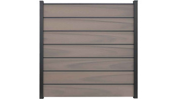 planeo Gardence Deluxe - Clôture composite Bi-Color