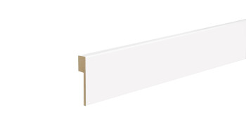 Baguette de recouvrement pour carrelage MDF 16x100x2500 mm, blanc Modern 10 x 70 mm