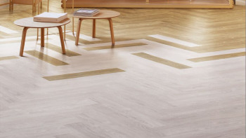 Forbo Allura Wood 55 Vinyle adhésif - Natural Ash 750 x 150 mm (63661DR5)