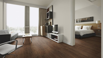Forbo Allura Material 55 Vinyle adhésif - Terra Ash 750 x 150 mm (63663DR5)