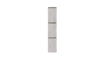 Angle d'aspect pierre de carrière Zierer pour BS1 - 54 x 54 x 345 mm blanc en PRV