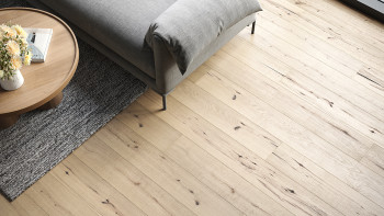 planeo Parquet - SwissWood Chêne Weisshorn | trait de scie fin (SW-106)