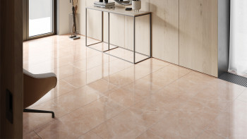 Stratifié planeo - Stone 2.0 Botticino Light High gloss (FE00609)