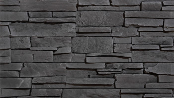 planeo StoneWall Solid Latte de pierre - obsidienne