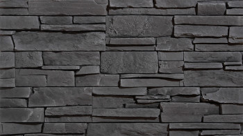 planeo StoneWall Solid Latte de pierre - obsidienne