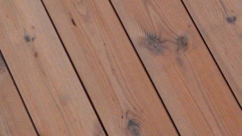 planeo Terrasse en bois pin thermo-traité 26 x 118 x 5100mm - lisse sur les deux faces