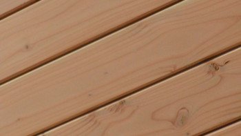 planeo Terrasse en bois Douglas 25 x 142 x 4000mm - lisse sur les deux faces